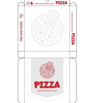 طراحی جعبه پیتزا