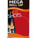 رول آپ پایه پهن عرض 120 سانت